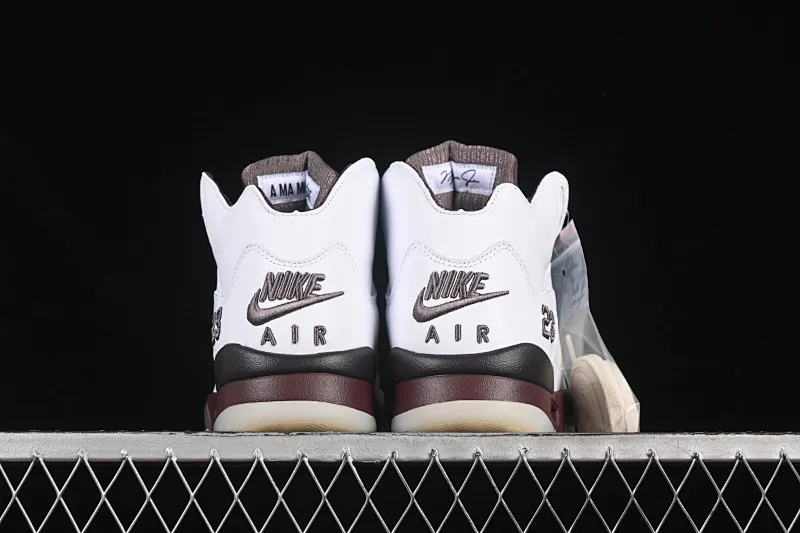 All Categories Air Jordan Jordan Series Basketball Shoes Air Jordan 5 Special Price OG Version A Ma Maniere x Air Jordan 5 Retro "Violet Ore" AJ5 Joe 5 White Wine Red IB1528-100